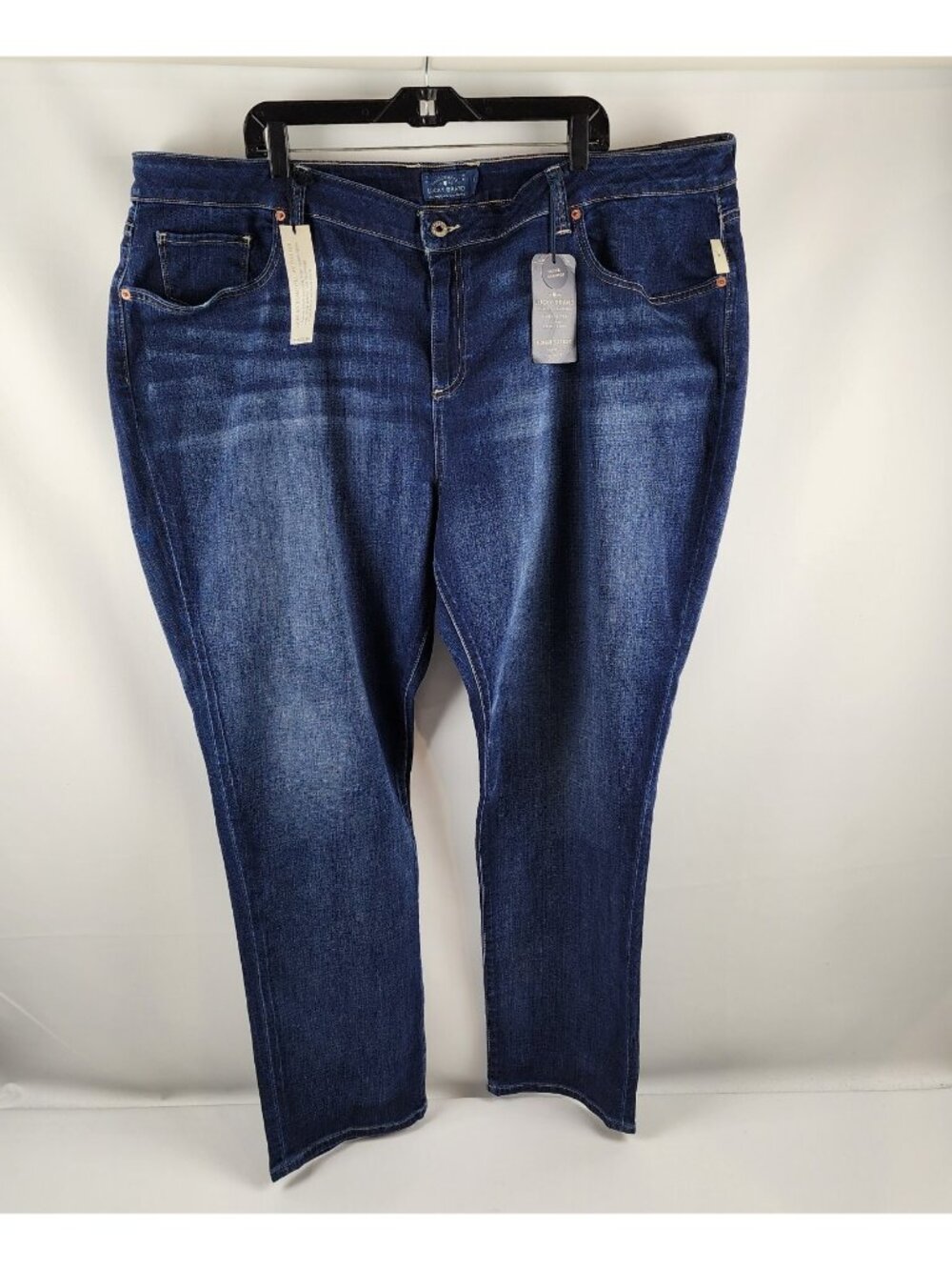 Lucky Brand Womens Ginger Skinny Curvy Fit High Rise Denim Plus Size 24W NWT